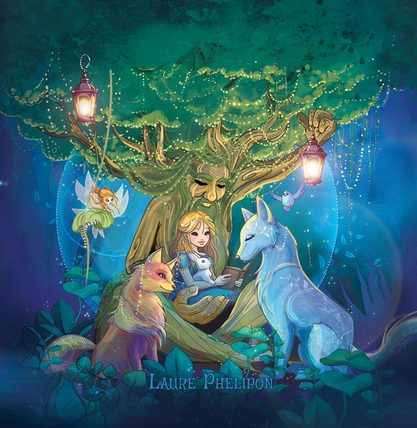 Merveilles de France, Spectacle de conte théâtral, musical et illustré en live pour jeune public.